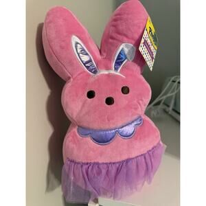Peeps 12" Plush Bunny Pink with Tutu